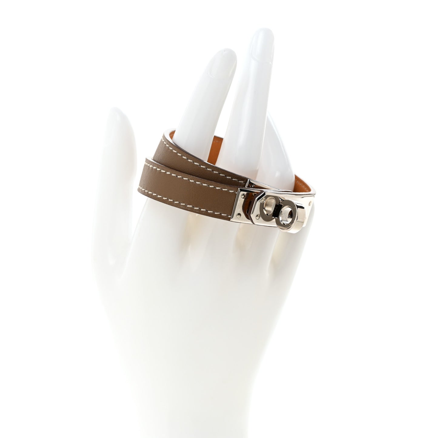 Swift Kelly Double Tour Bracelet S Etoupe