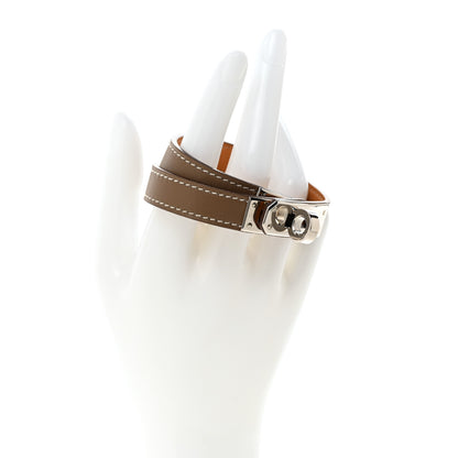 Hermes Swift Kelly Double Tour Bracelet S Etoupe 2 of 7