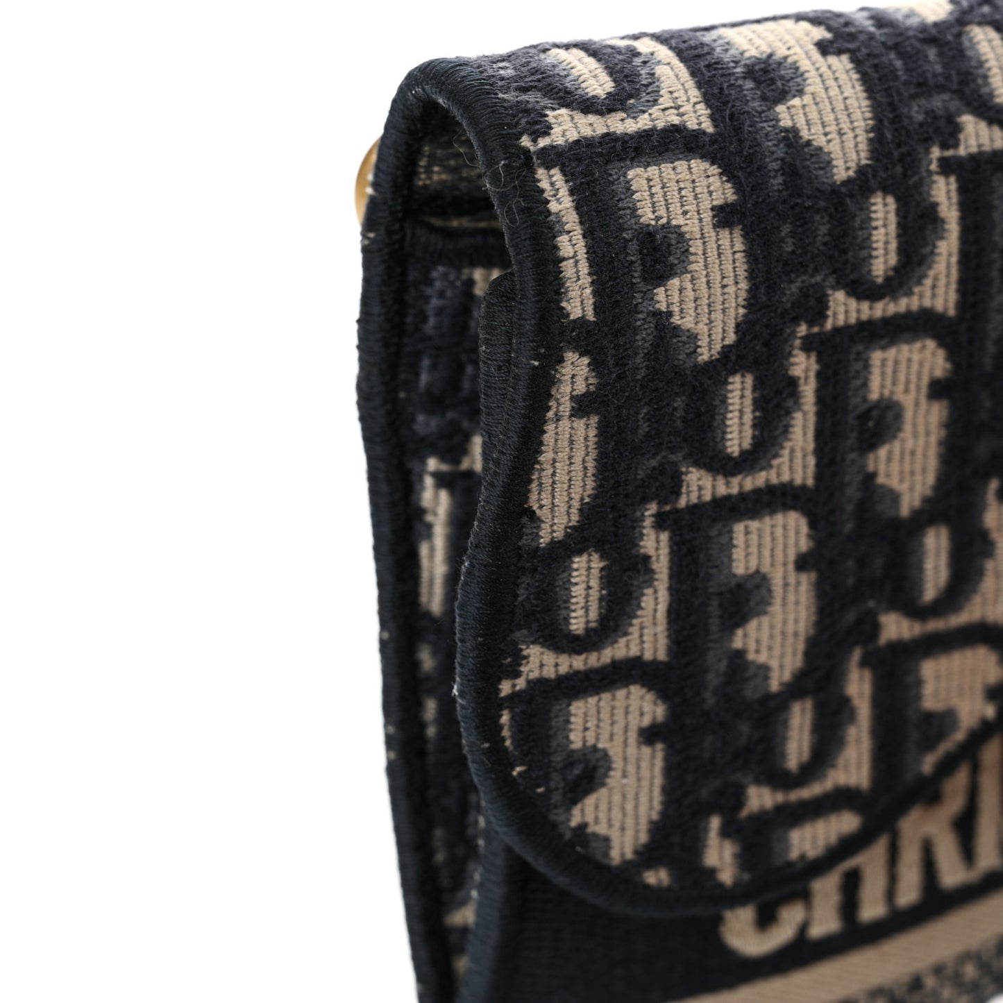 Oblique Saddle Belt Bag Blue