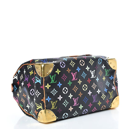 Louis Vuitton Monogram Multicolor Speedy 30 Black 3 of 15
