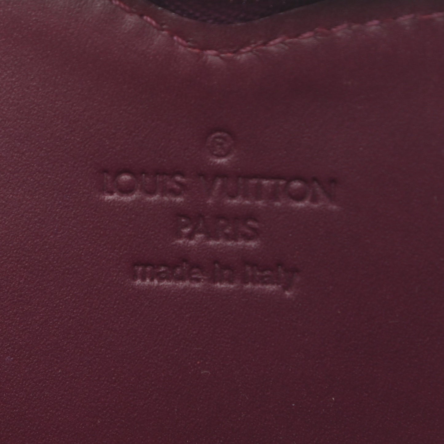 Vernis Coeur Heart Coin Purse Amarante