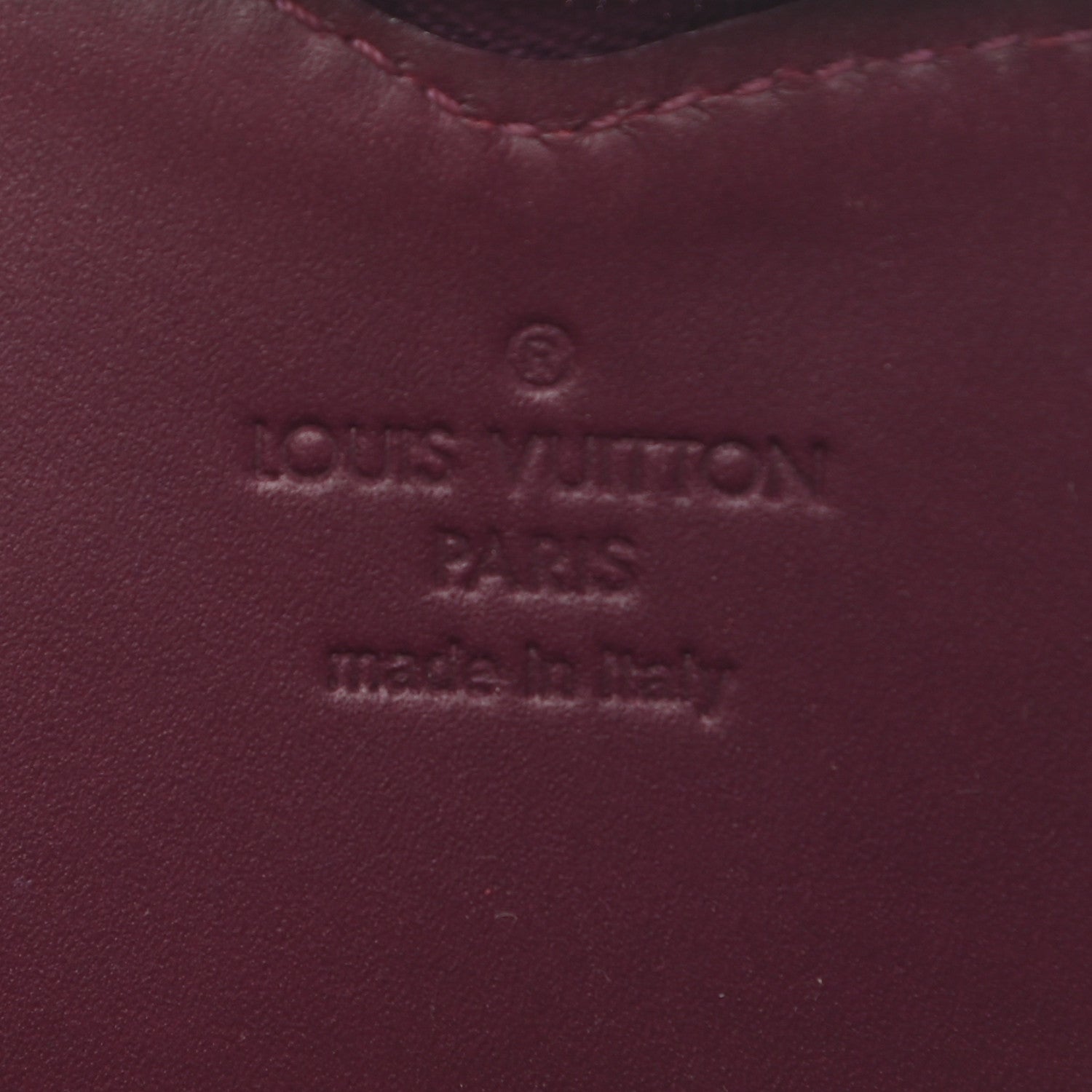 Louis Vuitton Vernis Coeur Heart Coin Purse Amarante 6 of 8