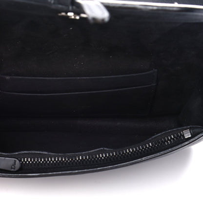 Christian Dior Ultra Matte Calfskin Saddle Belt Bag Black 4 of 11