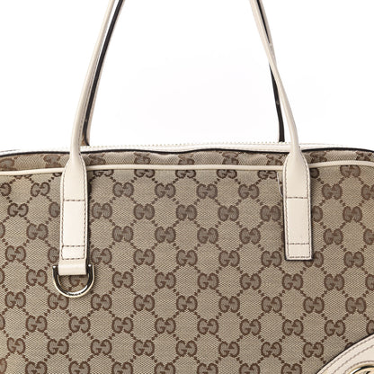 Gucci Monogram Medium New Britt Boston Off White 12 of 12