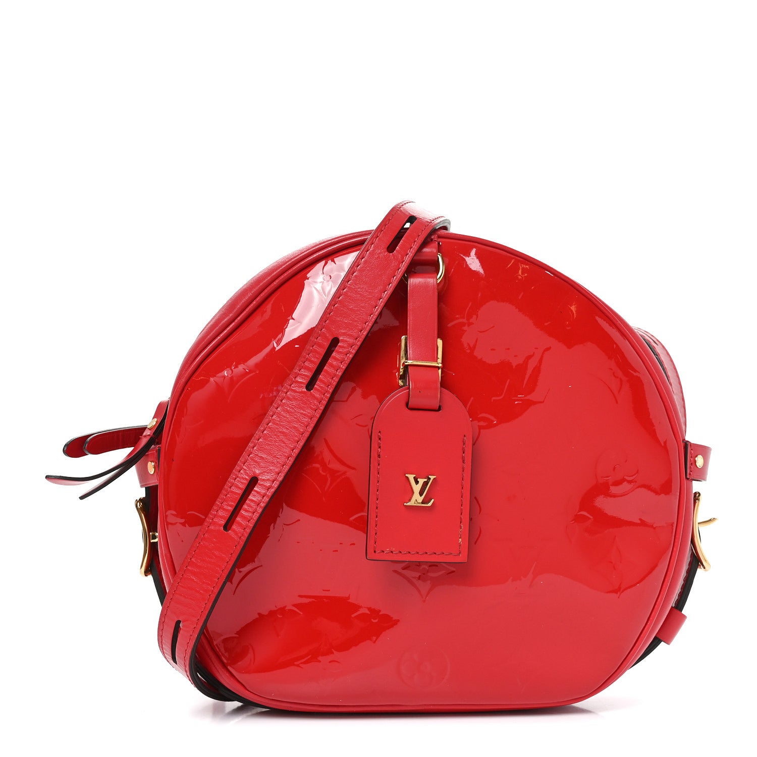 Louis Vuitton Vernis Boite Chapeau Souple MM Rouge 1 of 9