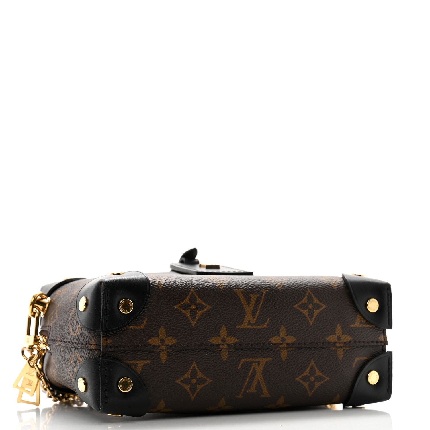 Louis Vuitton Monogram Petite Malle Souple Black 4 of 13