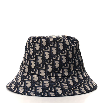 Christian Dior Oblique Reversible Teddy-D Brim Bucket Hat Blue 4 of 13