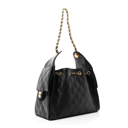 Chanel Caviar Quilted Small Chanel 25 Handbag Black 2 of 11
