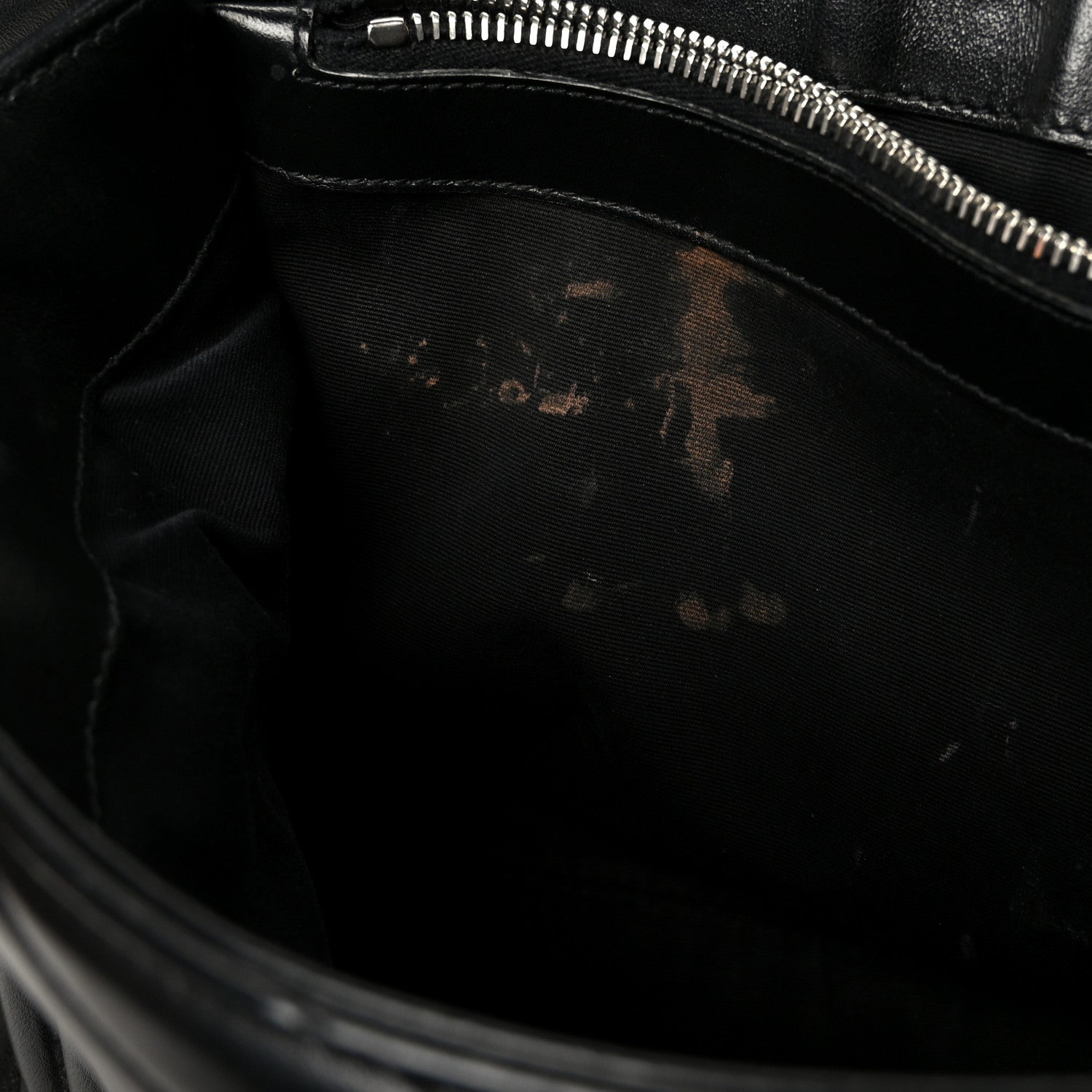 Saint Laurent Calfskin Y Quilted Monogram Medium Loulou Chain Satchel Black 8 of 11