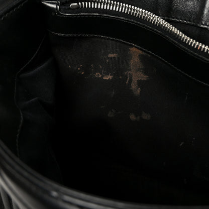Saint Laurent Calfskin Y Quilted Monogram Medium Loulou Chain Satchel Black 8 of 11