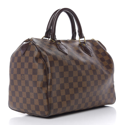 Louis Vuitton Damier Ebene Speedy 30 2 of 13