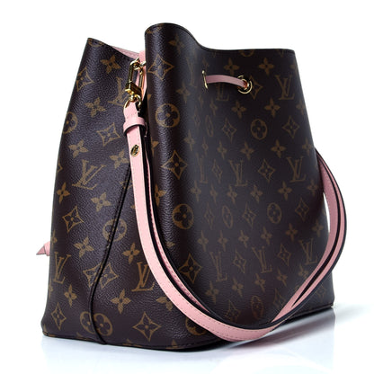 Louis Vuitton Monogram Neonoe MM Rose Poudre 2 of 4