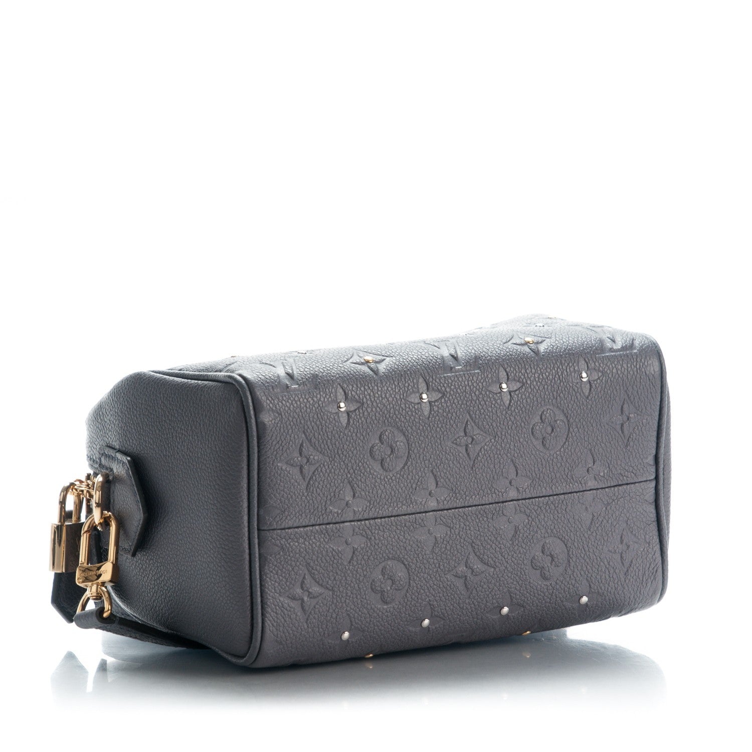 Louis Vuitton Empreinte Studded Speedy Bandouliere 20 Gris Silver 4 of 9