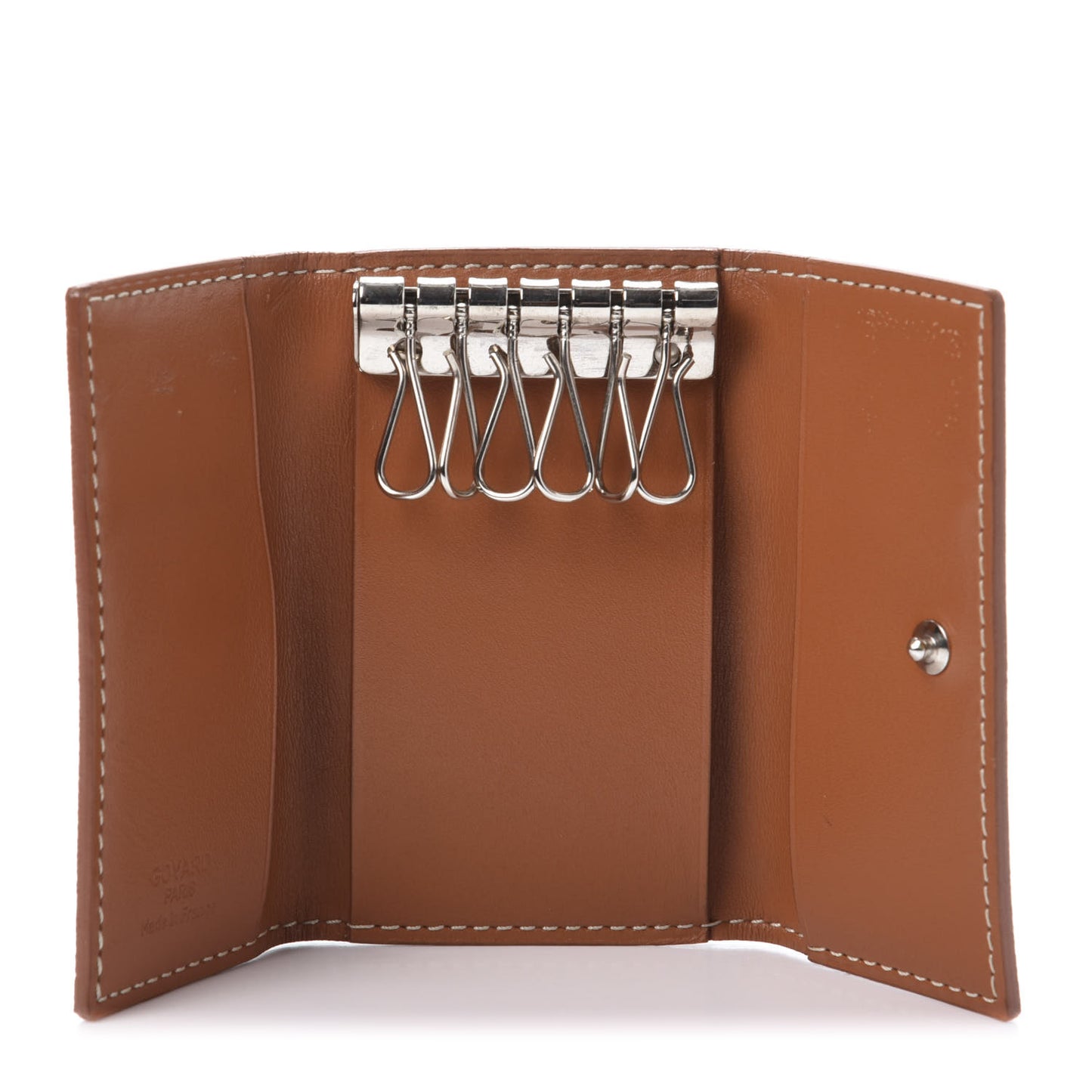 Goyardine Saint Michel 6 Key Holder Black