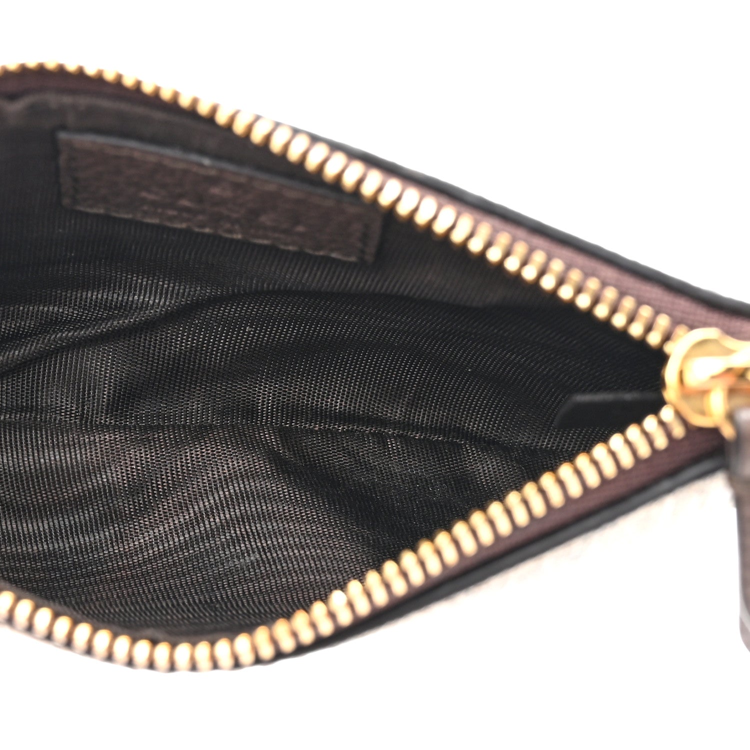 Gucci GG Supreme Monogram Selleria Key Case Brown 5 of 7