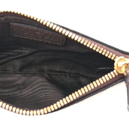 Gucci GG Supreme Monogram Selleria Key Case Brown 5 of 7