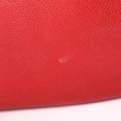Gucci Pebbled Calfskin Large Soho Hobo Red 10 of 11