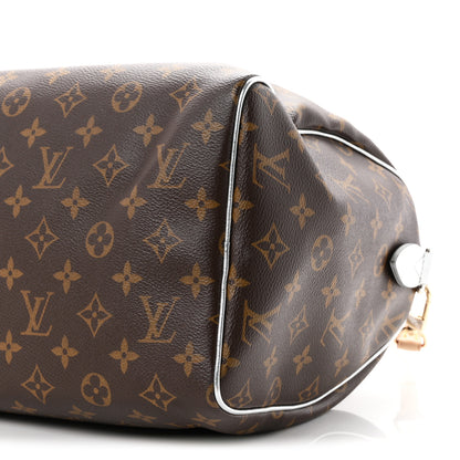 Louis Vuitton Monogram 57th Street NYC Speedy Soft 30 Silver 16 of 17