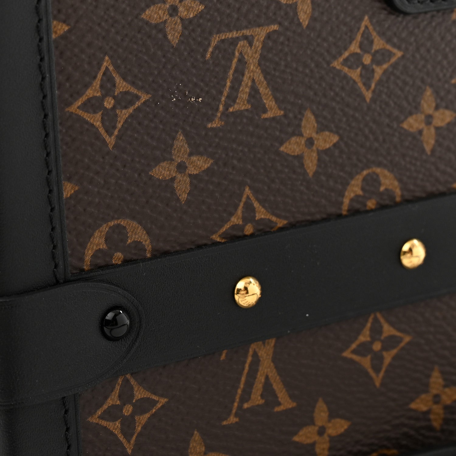 Louis Vuitton Monogram Petite Malle Black 10 of 12