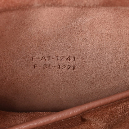 Celine Drummed Calfskin Nano Luggage Antique Rose 8 of 11