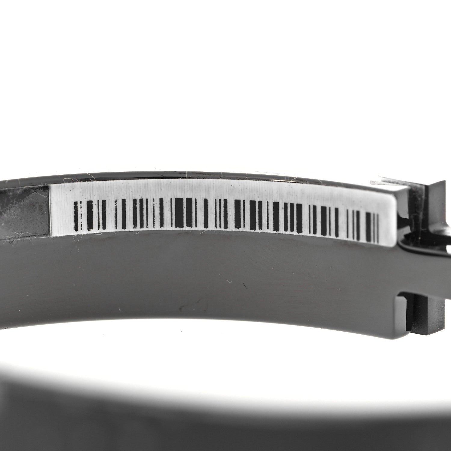 Hermes Matte Enamel Narrow Clic Clac HH Bracelet T6 So Black 7 of 8