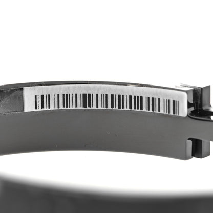 Hermes Matte Enamel Narrow Clic Clac HH Bracelet T6 So Black 7 of 8