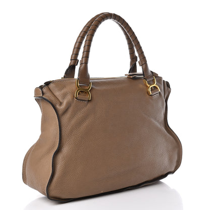 Chloe Calfskin Large Marcie Satchel Nut 3 of 19