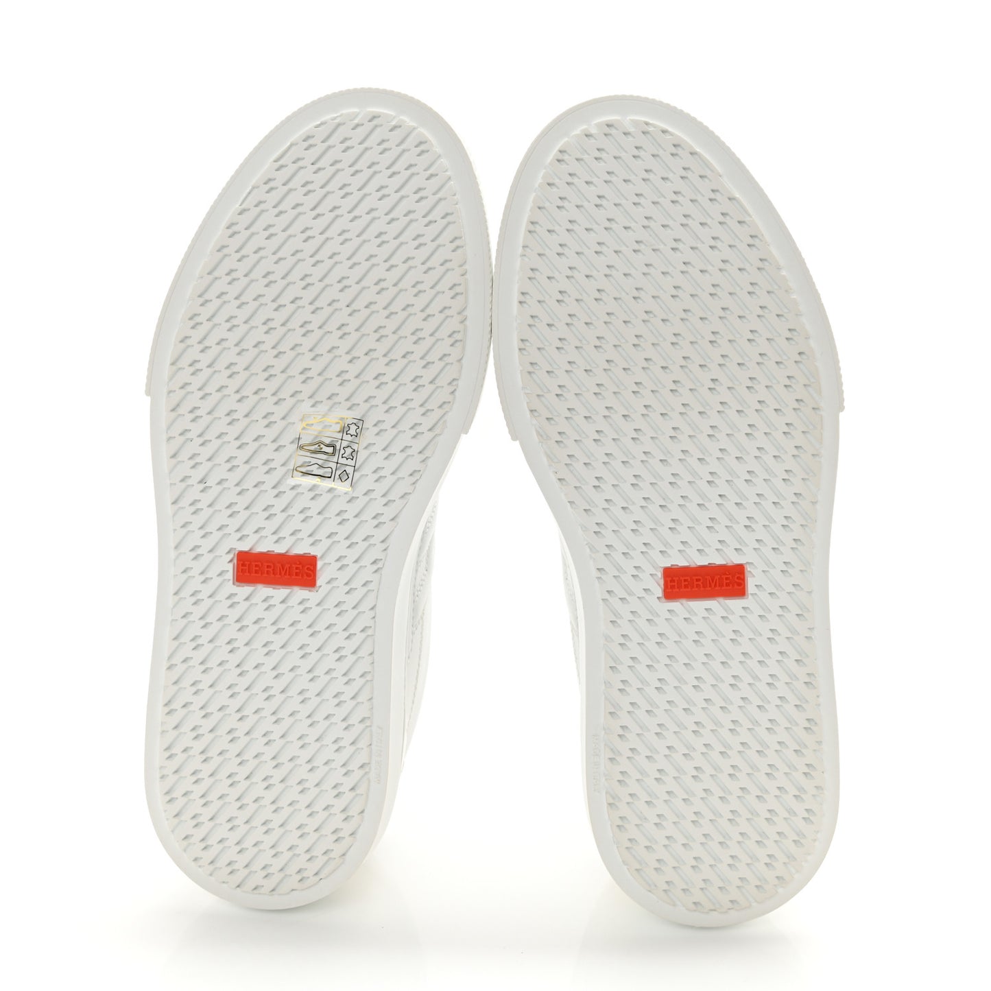 Calfskin Deep Sneakers 35 White