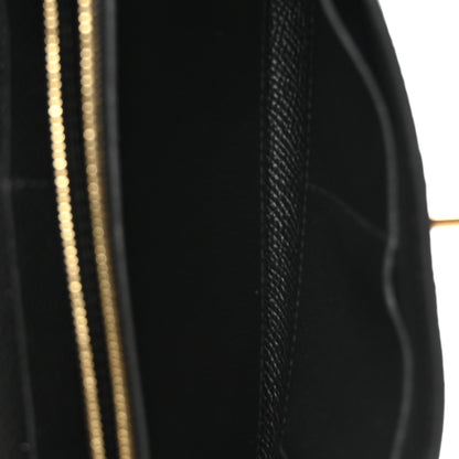 Hermes Epsom Kelly Wallet To Go Black 5 of 11