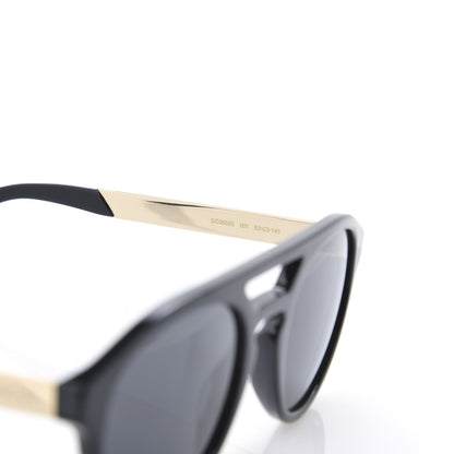 Gucci Acetate Mens Sunglasses GG0689S Black Gold 5 of 6
