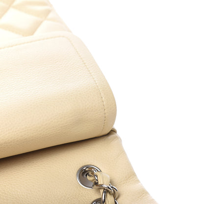 Chanel Caviar Quilted Jumbo Double Flap Beige Clair 13 of 18