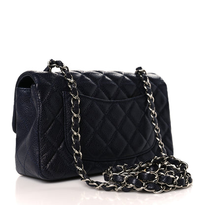 Chanel Caviar Quilted Mini Rectangular Flap Navy 3 of 8