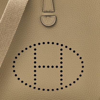 Hermes Taurillon Clemence Evelyne TPM Beige Marfa 8 of 11