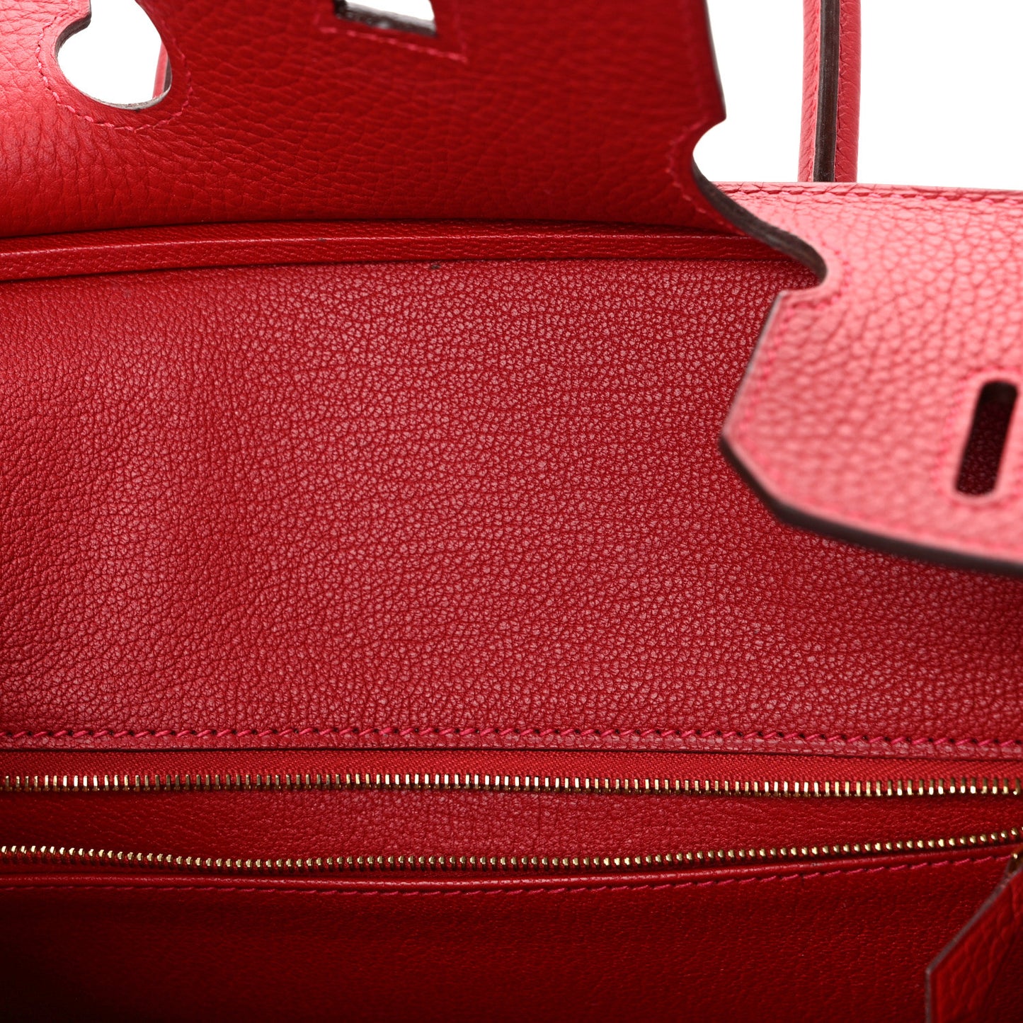Togo Birkin 30 Rouge Casaque