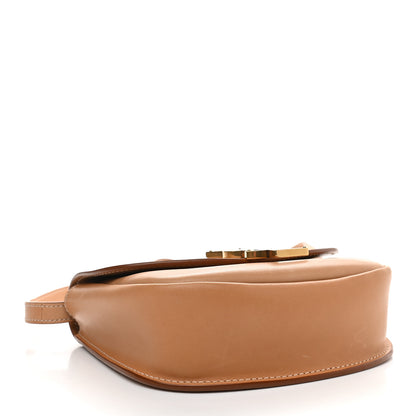 Saint Laurent Smooth Vintage Calfskin Small Kaia Satchel Brown Gold 4 of 9