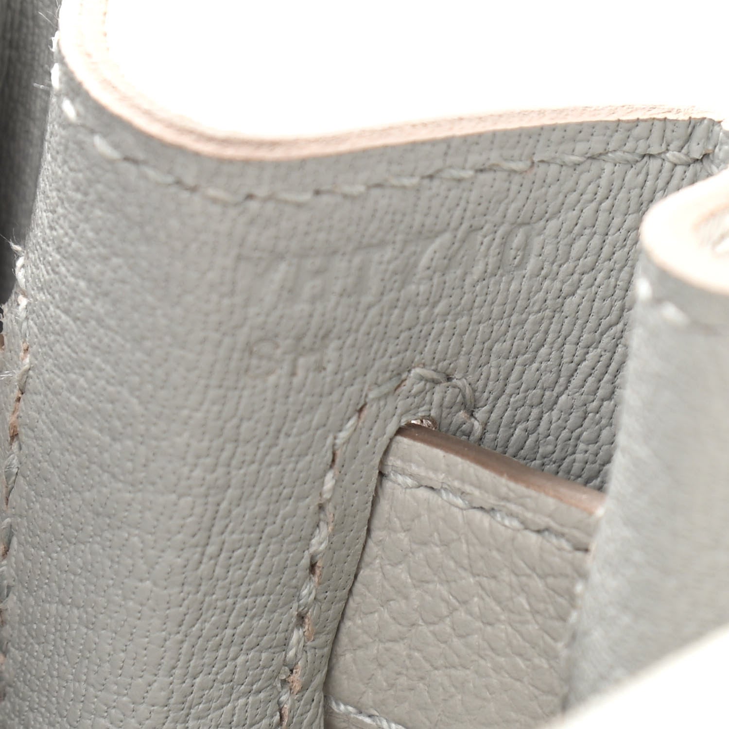 Hermes Evercolor Kelly Retourne 28 Gris Perle 6 of 10