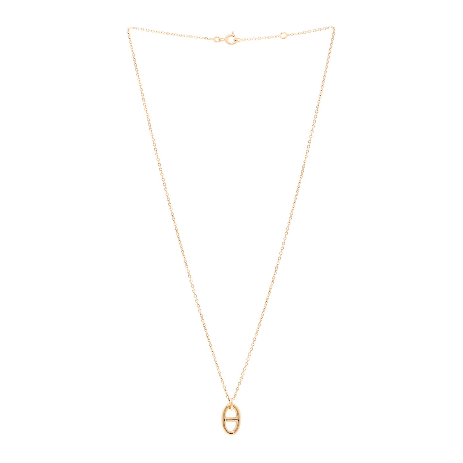 Hermes 18K Rose Gold PM Farandole Pendant Necklace 3 of 5