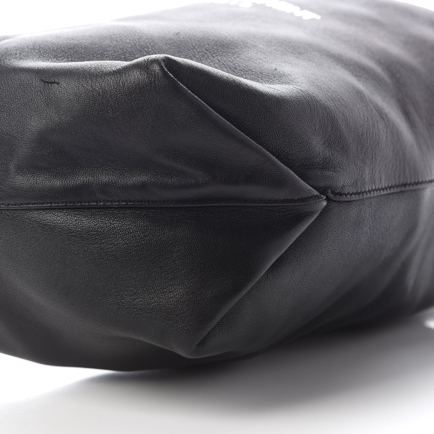 Saint Laurent Lambskin Small Teddy Bucket Bag Black 10 of 11