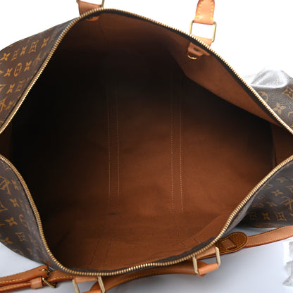 Louis Vuitton Monogram Keepall Bandouliere 55 8 of 11
