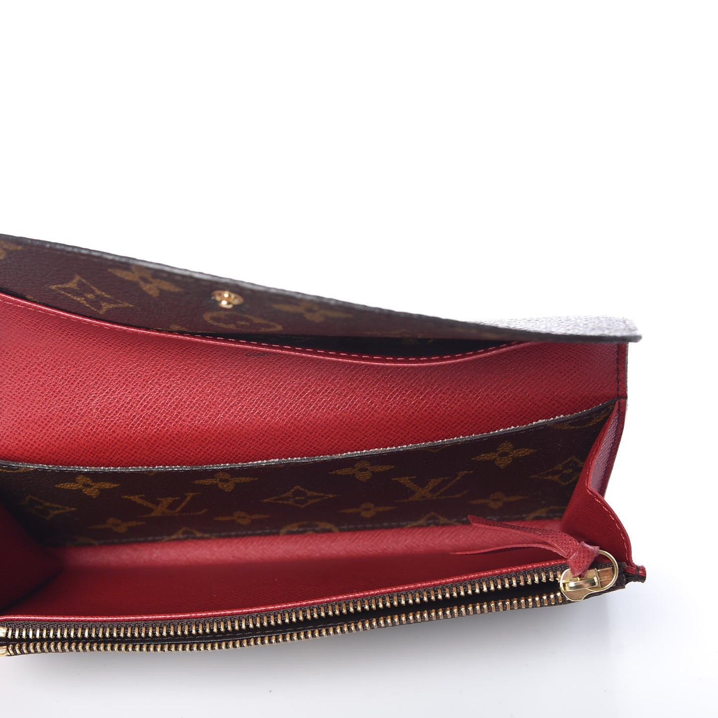 Monogram Emilie Wallet Fuchsia