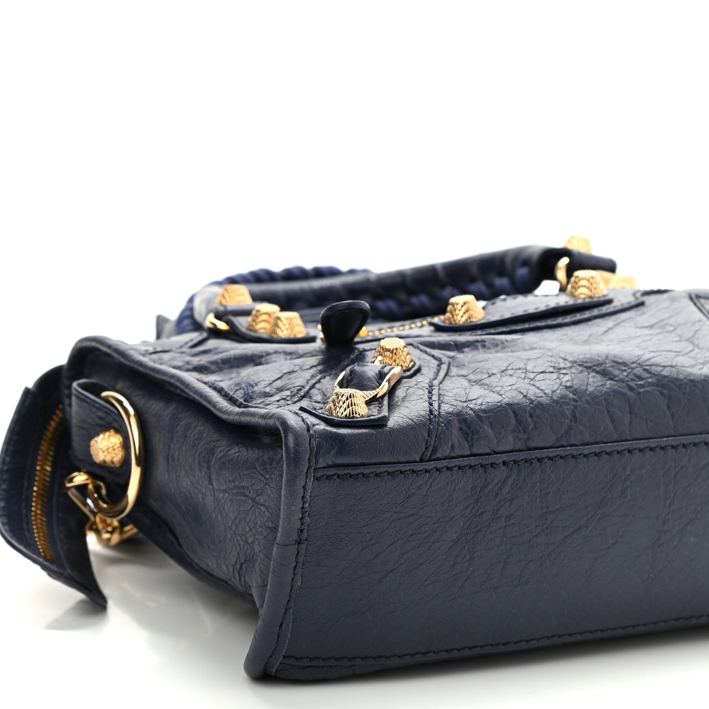 Agneau Giant 12 Gold Hardware Mini City Gris Chartreux