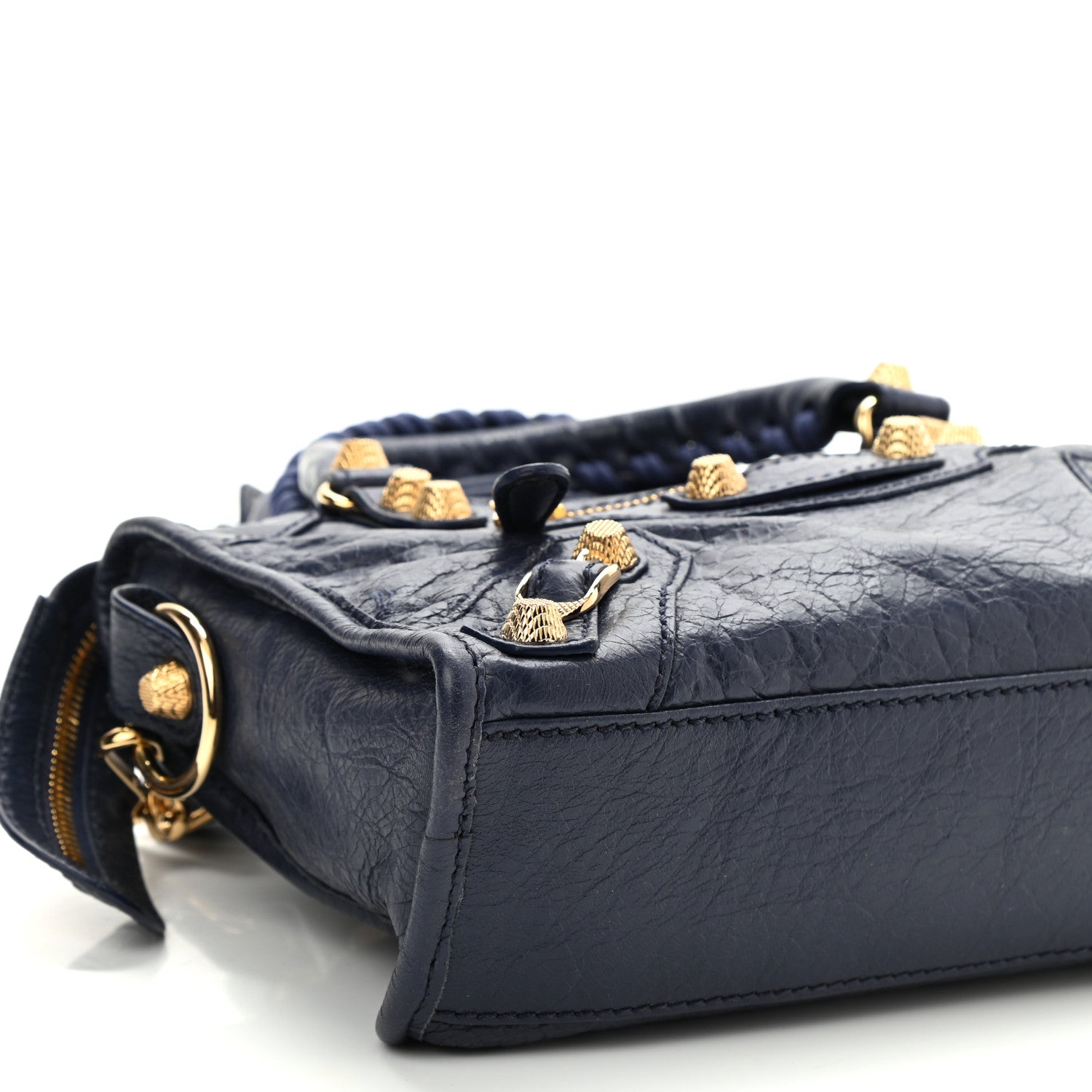 Balenciaga Agneau Giant 12 Gold Hardware Mini City Gris Chartreux 8 of 9