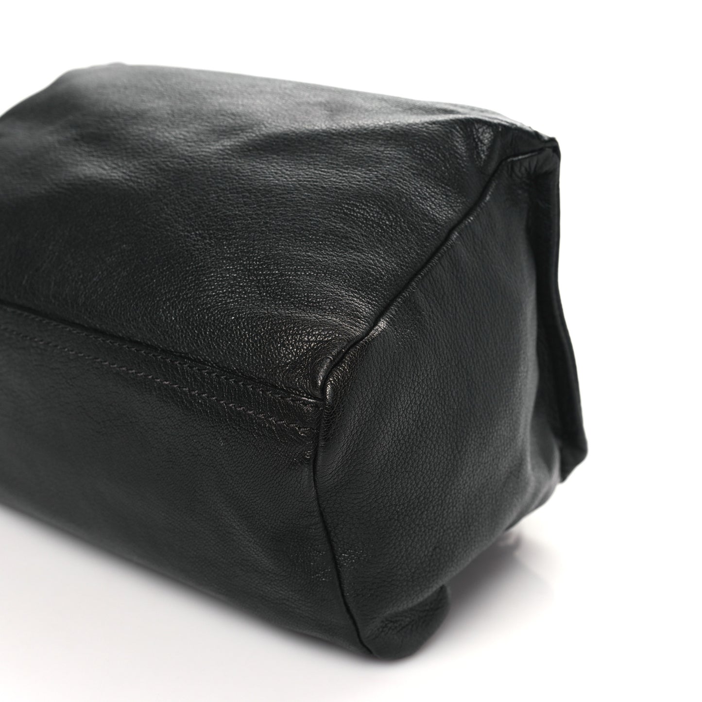 Sugar Goatskin Small Pandora Black