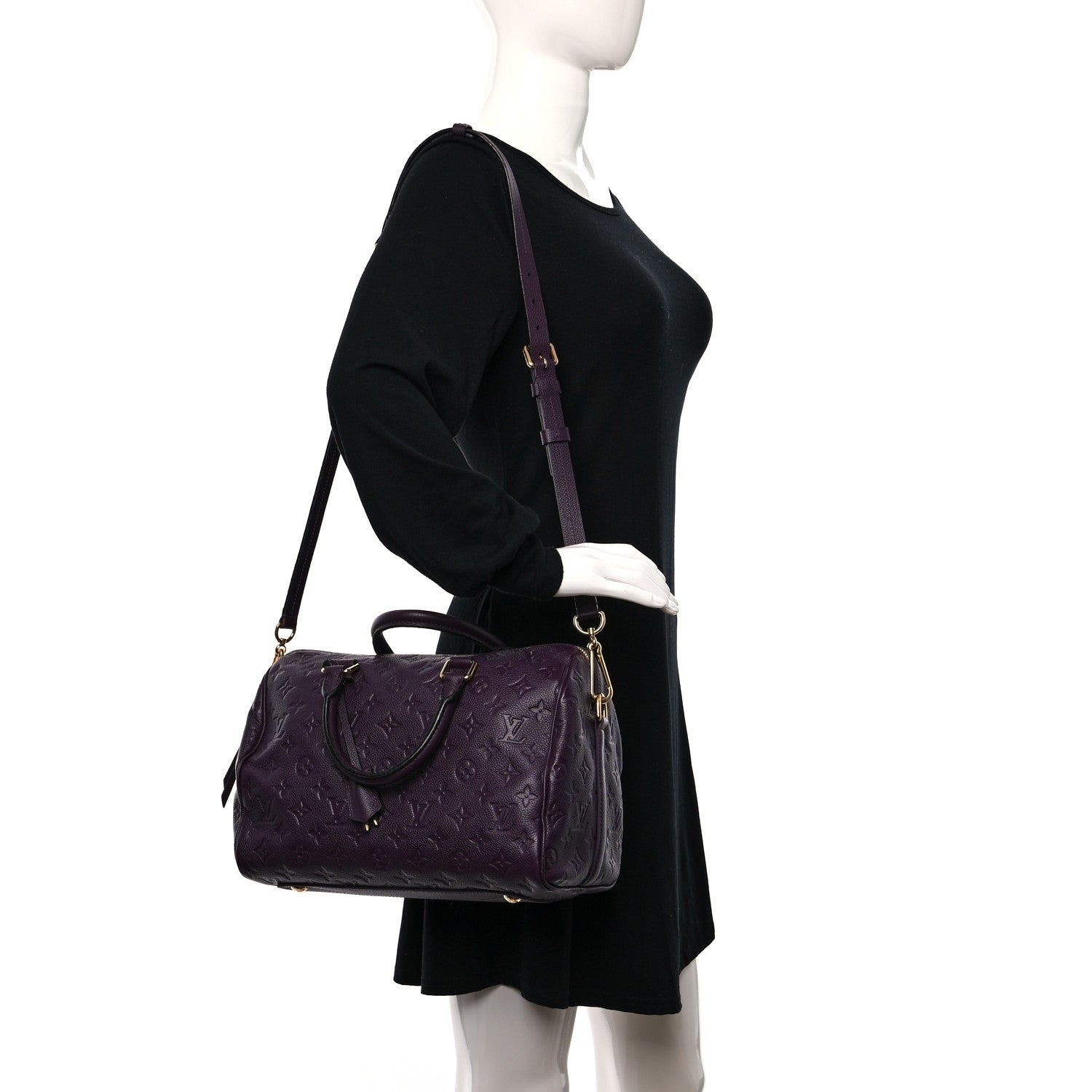 Louis Vuitton Empreinte Speedy Bandouliere 30 Aube 3 of 9