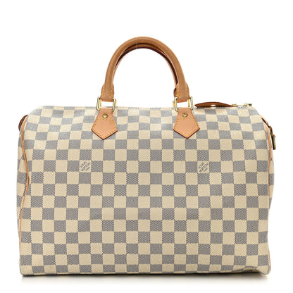 Louis Vuitton Damier Azur Speedy 35 1 of 9