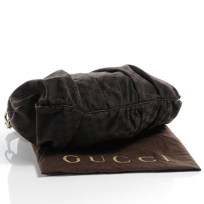 Gucci Canvas GG Hysteria Tote Brown 4 of 7