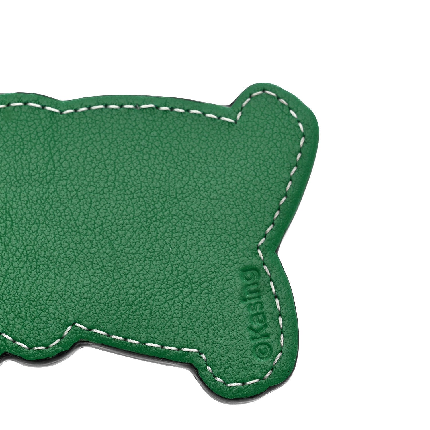 Moynat X KASING LUNG Calfskin Labubu Bag Charm Green 1876812