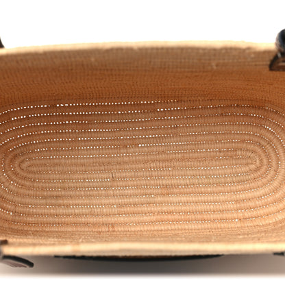 Loewe Raffia Small Square Basket Tote Bag Natural Tan 5 of 9