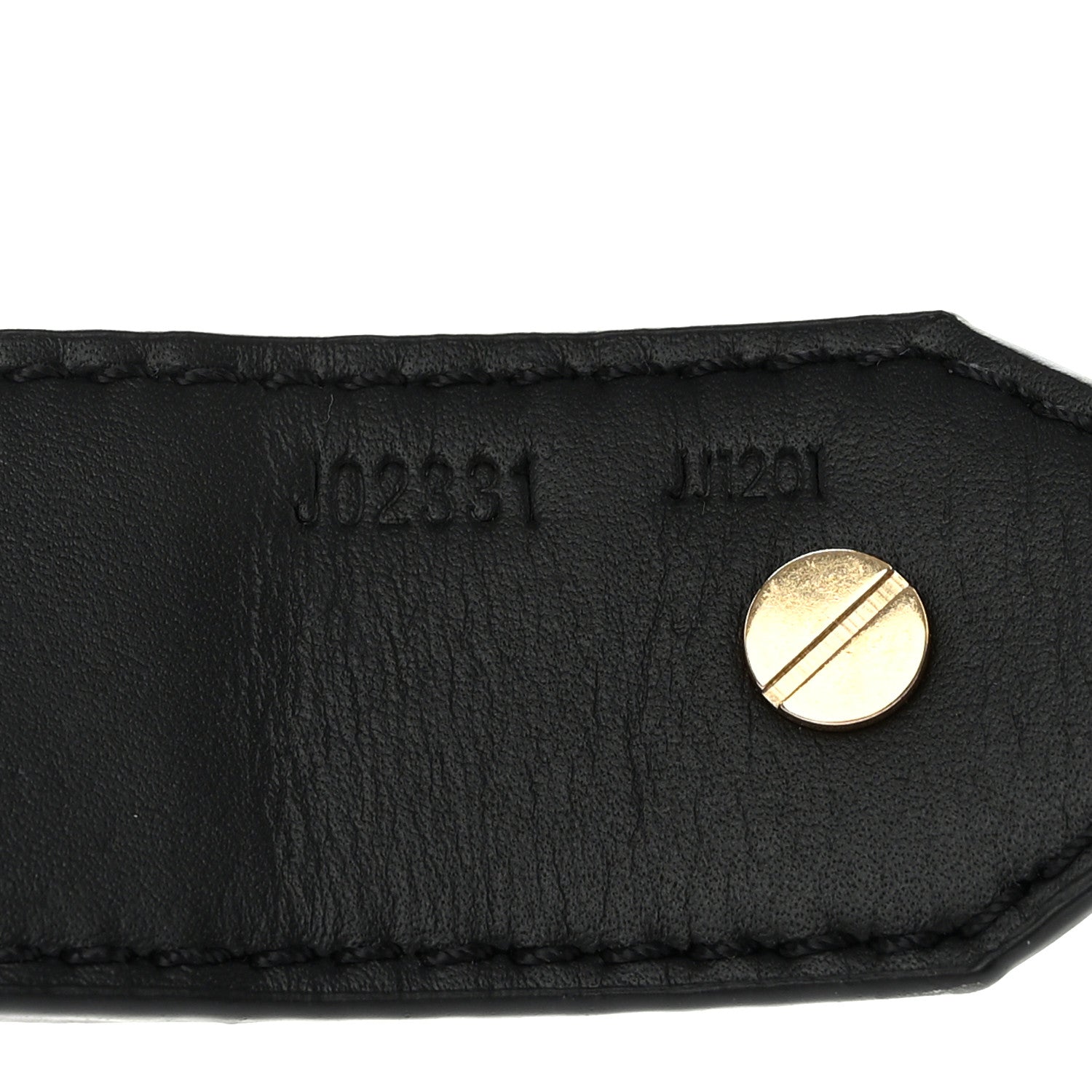 Louis Vuitton Monogram Bandouliere Shoulder Strap XL Black 4 of 5