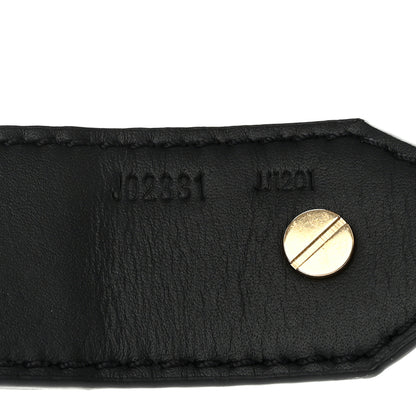 Louis Vuitton Monogram Bandouliere Shoulder Strap XL Black 4 of 6